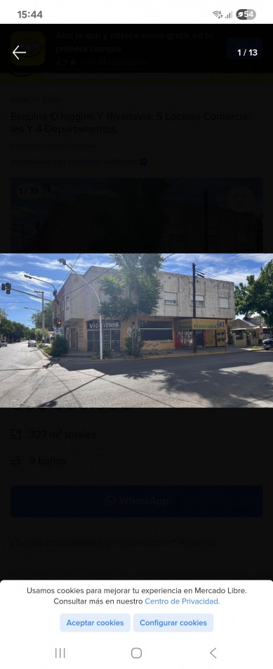 VENTA DE DPTOS, COMERCIOS Y COCHERAS, TODO EN UN SOLO BLOQUE